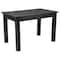 Flash Furniture Rectangle 30 in W, 46 in L, 30 in H, Pine Wood, Pinus Glabra, Black Wash XA-F-46X30-BW-GG - alternate 4